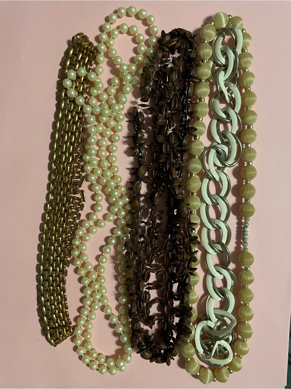 Costume Necklace Lot for Parts, Repairs or Crafts #9381
